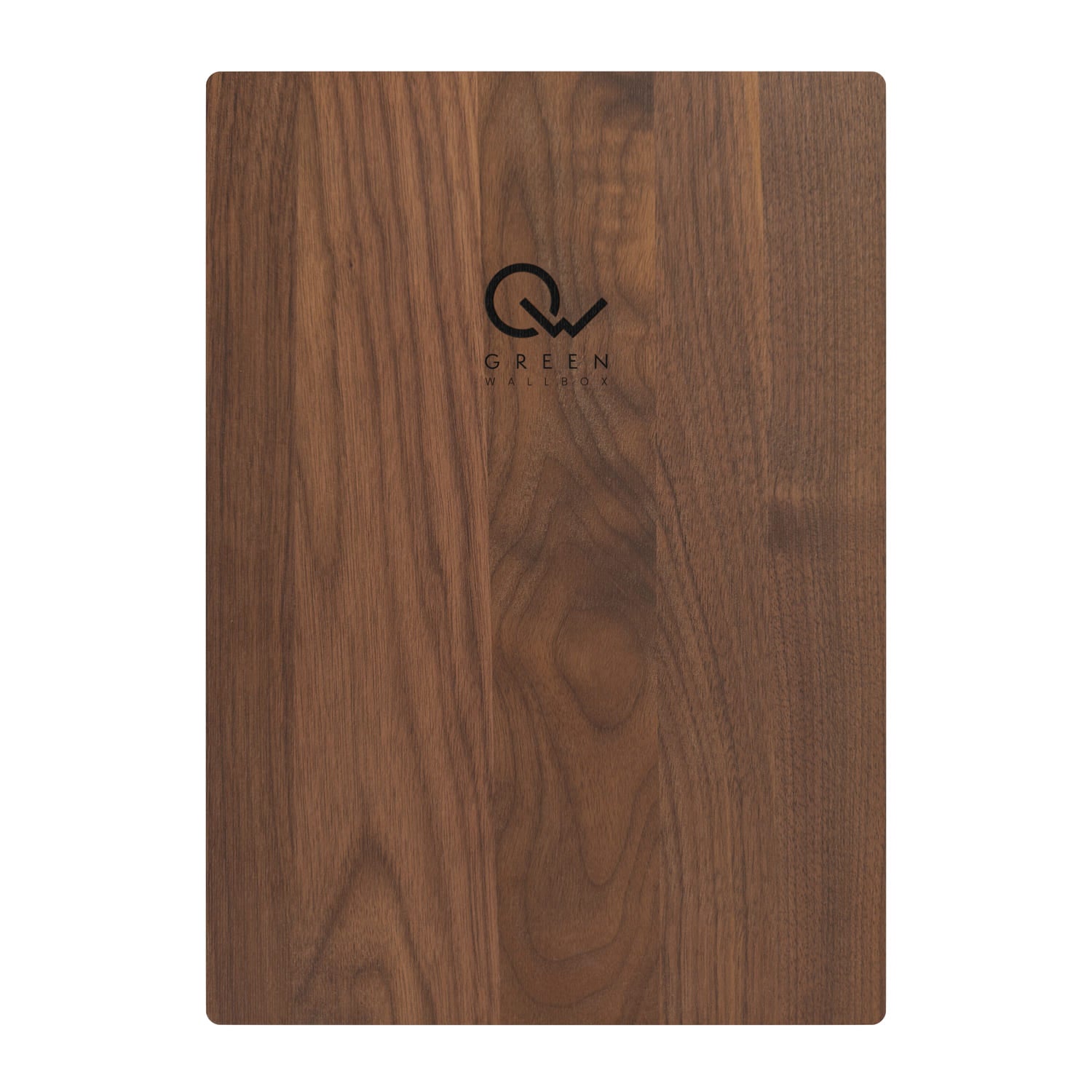 Front for Green Wallbox 2 Pro – Walnut